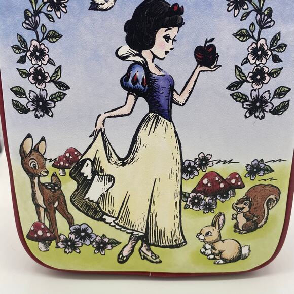 Disney Her Universe Snow White and the Seven Dwarves Red White Mini Backpack - Picture 3 of 13
